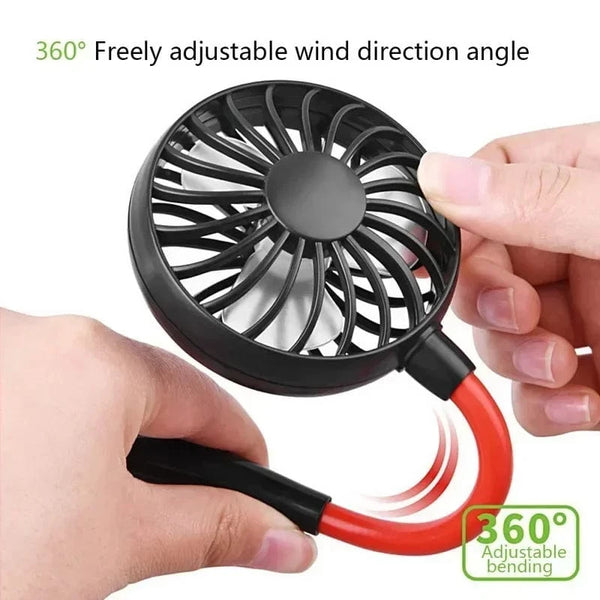 SearchFindOrder Mini USB Portable Neck Fan