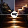 SearchFindOrder Mini-Warm light Waterproof Solar Step and Stair Lights