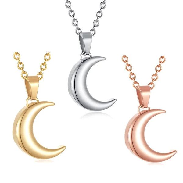 SearchFindOrder Moon Necklace