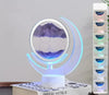 SearchFindOrder Moon-Purple 3D Sandscape Table Lamp