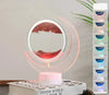 SearchFindOrder Moon-Red 3D Sandscape Table Lamp