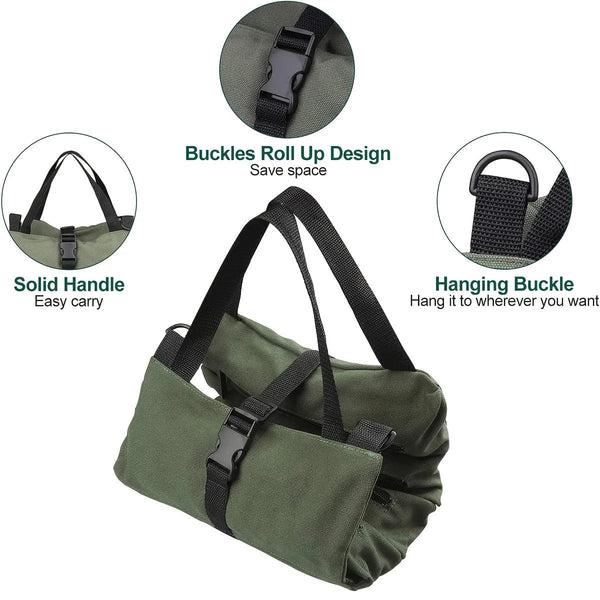 SearchFindOrder Multi-Purpose Roll-Up Tool Organizer Bag