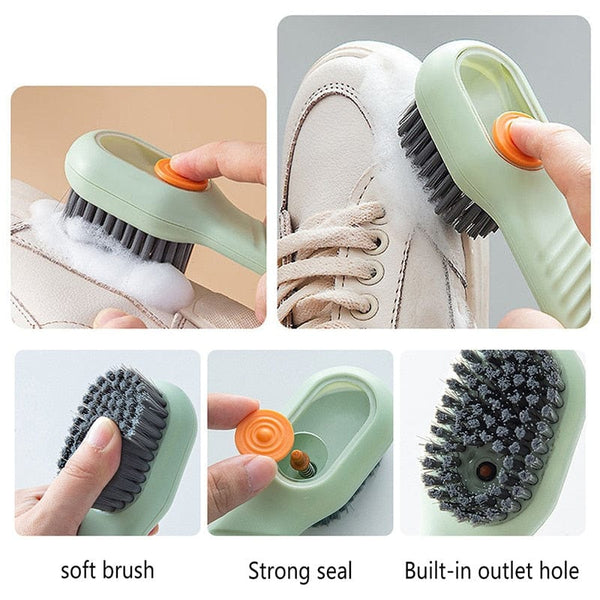 SearchFindOrder Multifunctional Automatic Soap Dispenser Brush