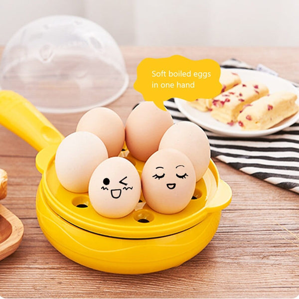 SearchFindOrder Multifunctional Mini Electric Non-Stick Cooker for Eggs, Omelettes, Pancakes, Steaks & More