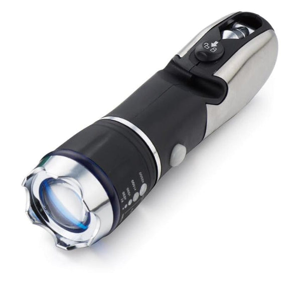 SearchFindOrder Multifunctional Waterproof LED Light Outdoor Camping Flashlight and Tool Kit