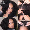 SearchFindOrder Natural Color / 14inches | 180% Curl Blend Supreme Human Hair V-Part Wig