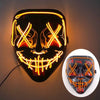 SearchFindOrder Orange LED Light-Up Halloween Mask