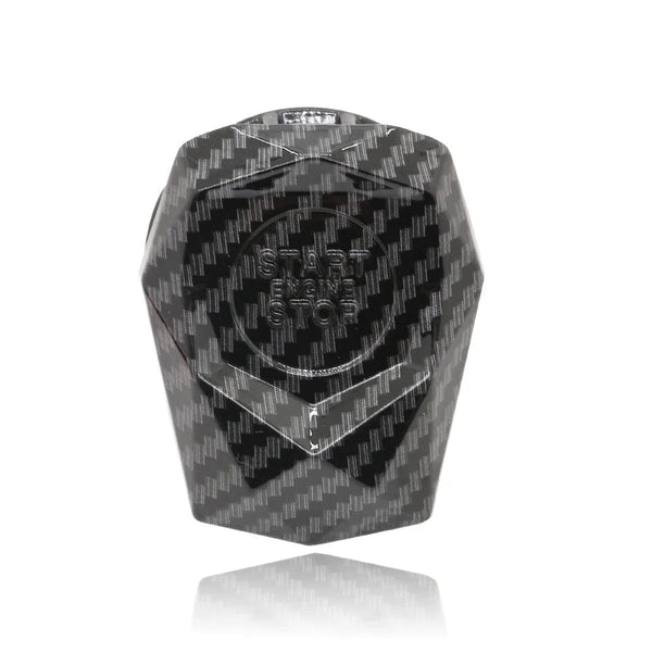 SearchFindOrder Orange Vehicle Start-Stop Button Decorative Cover – Elevate Your Car Interior with Style