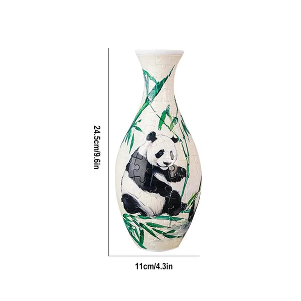 SearchFindOrder panda 3D Puzzle Vase