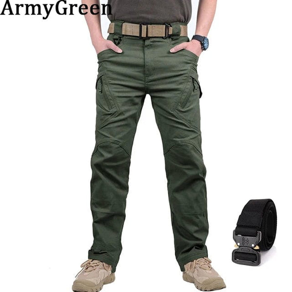 SearchFindOrder Pants and belt 3 / XXL Military Tactical Cargo Waterproof Pants