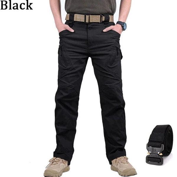 SearchFindOrder Pants and belt / L Military Tactical Cargo Waterproof Pants