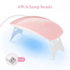 SearchFindOrder Pink-1 Mini UV LED Professional Nail Lamp