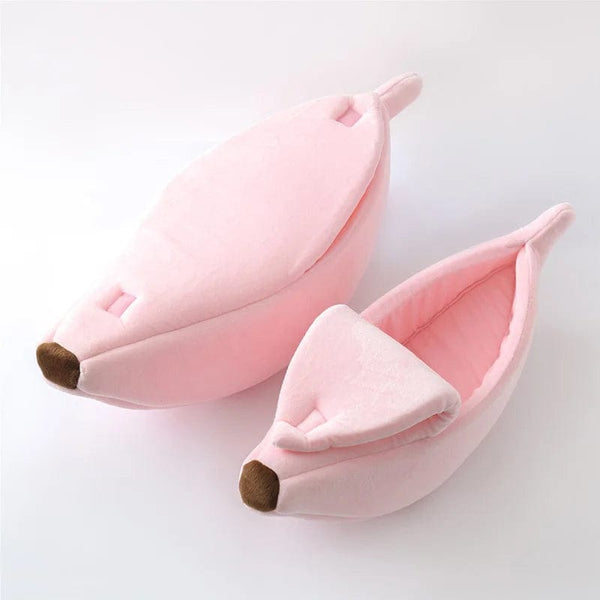 SearchFindOrder Pink 1PC / S 40x15x10cm Banana Cat Bed