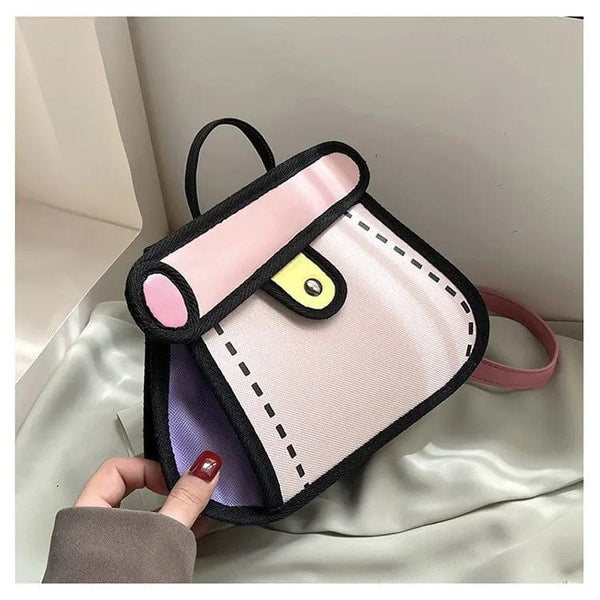 SearchFindOrder Pink / 22X18X9 2D Crossbody Small Shoulder Bag