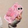 SearchFindOrder Pink Butterfly 3D Bracket Phone Case