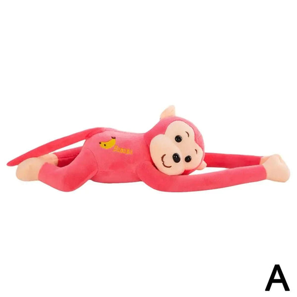 SearchFindOrder Pink Creative Car Mounted Monkey Ornament