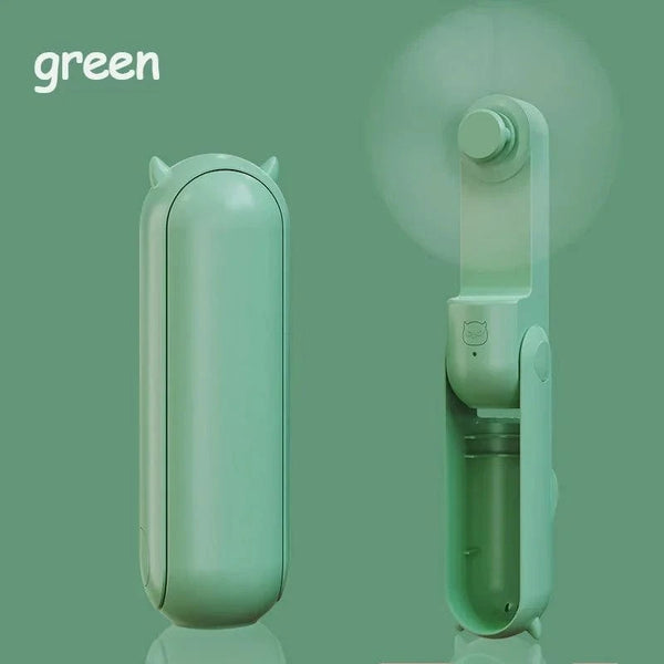 SearchFindOrder Pink Handheld Mini Fan