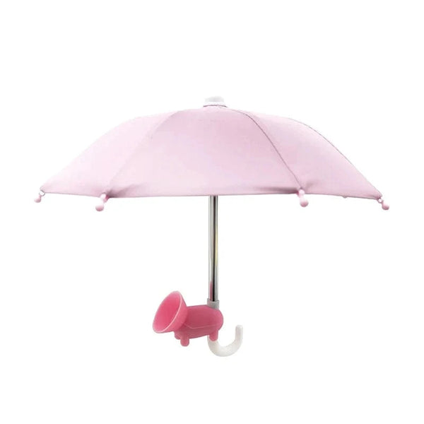SearchFindOrder Pink Mobile Phone Sunshade Umbrella