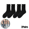 SearchFindOrder Playful Magnetic Gaze Harmony Socks Black & White Edition