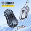 SearchFindOrder Portable 1500mAh Compact Power Bank Keychain Charger for iPhone & Samsung