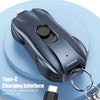 SearchFindOrder Portable 1500mAh Compact Power Bank Keychain Charger for iPhone & Samsung