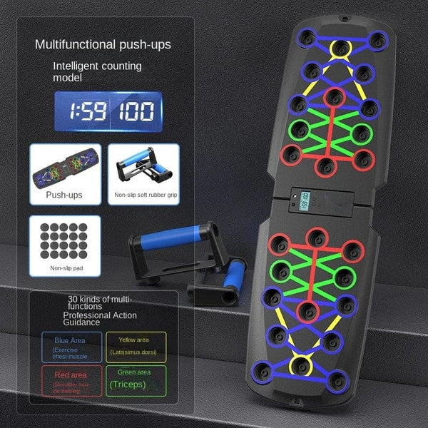 SearchFindOrder Portable and Multifunctional Push-up Board for Training Chest, Abdomen, Arms, and Back