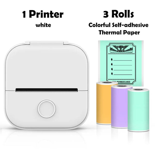 SearchFindOrder Portable Mini Wireless Thermal Pocket Printer