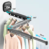 SearchFindOrder Portable Suction Wall Mount Folding Clothes Drying Rack