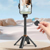 SearchFindOrder Portable Telescopic Selfie Tripod with Detachable Remote & Anti-Shake Stabilizer