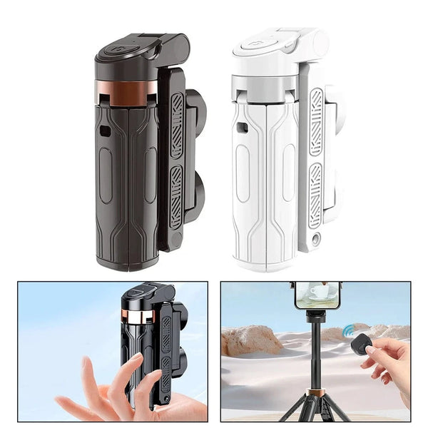 SearchFindOrder Portable Telescopic Selfie Tripod with Detachable Remote & Anti-Shake Stabilizer