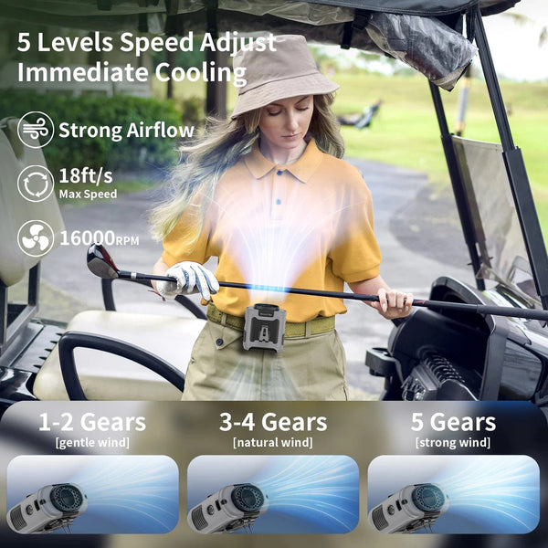 SearchFindOrder Portable Waist Fan