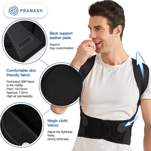 SearchFindOrder Posture Pro Flex Ergonomic Back Support System