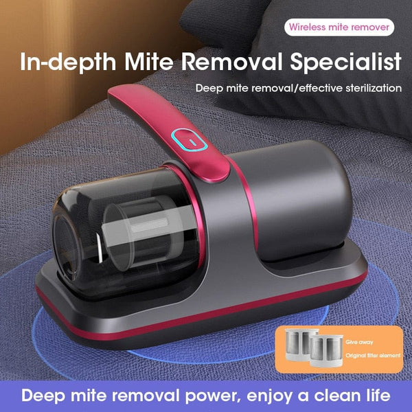 SearchFindOrder Powerful Cordless UV Vacuum Cleaner for Mattresses, Pillows, Clothes, and Sofa
