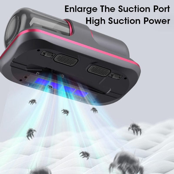 SearchFindOrder Powerful Cordless UV Vacuum Cleaner for Mattresses, Pillows, Clothes, and Sofa