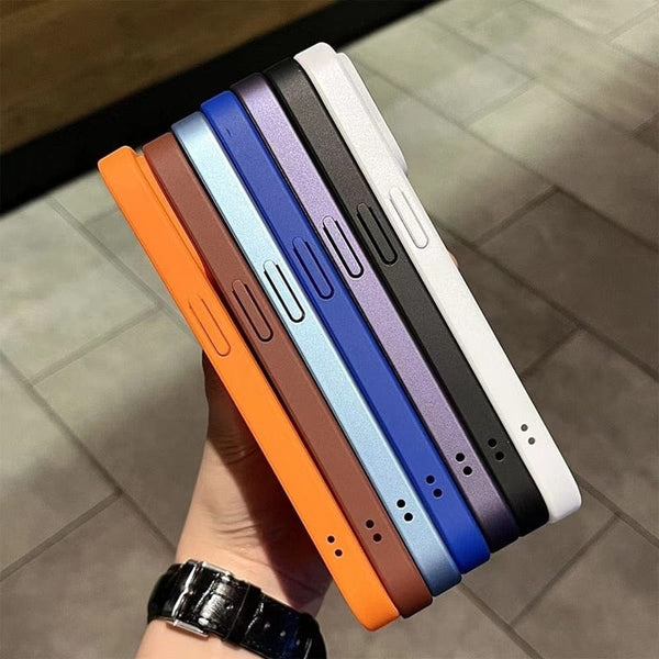 SearchFindOrder Premium Glass Lens and Phone Case for iPhone 12/13/14 Pro Max, MagSafe Compatible, Frosted Back, Magnetic Protection