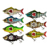 SearchFindOrder Propeller Glider Sinking Swimbait Fishing Lures - Metal Belly Blade Jerkbait Pesca