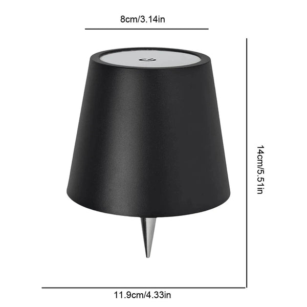 SearchFindOrder Rechargeable Metal LED Bottle Lamp