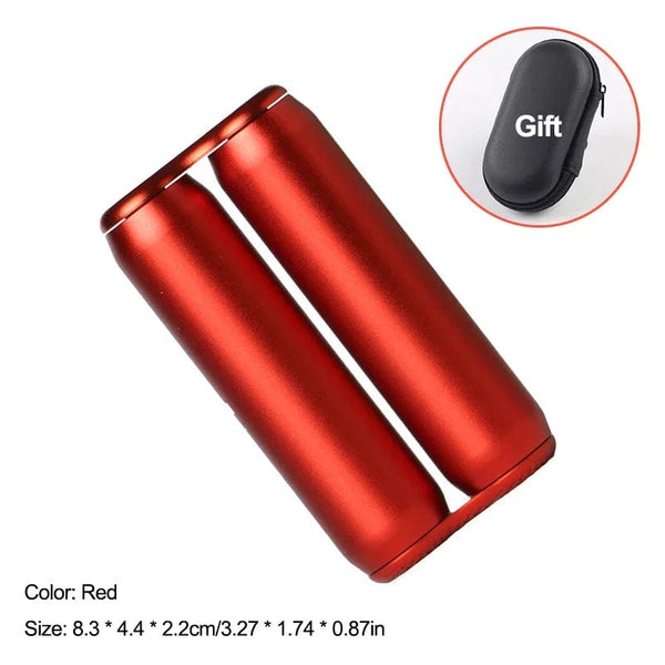 SearchFindOrder Red Aluminum Alloy Fidget Roller Toy