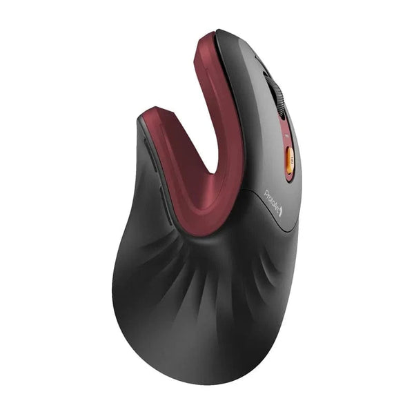 SearchFindOrder Red Ergonomic Mouse