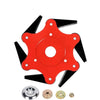SearchFindOrder Red Precision-Cut Blades Weed Removal Brush Head