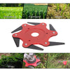 SearchFindOrder Red Precision-Cut Blades Weed Removal Brush Head