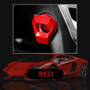 SearchFindOrder red Vehicle Start-Stop Button Decorative Cover – Elevate Your Car Interior with Style