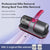 SearchFindOrder Red with 2 Filters / China Powerful Cordless UV Vacuum Cleaner for Mattresses, Pillows, Clothes, and Sofa