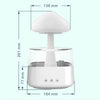 SearchFindOrder Relax Electric Mushroom Rain Air Humidifier Aroma Diffuser Colorful Night Lights