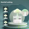 SearchFindOrder Relax Electric Mushroom Rain Air Humidifier Aroma Diffuser Colorful Night Lights