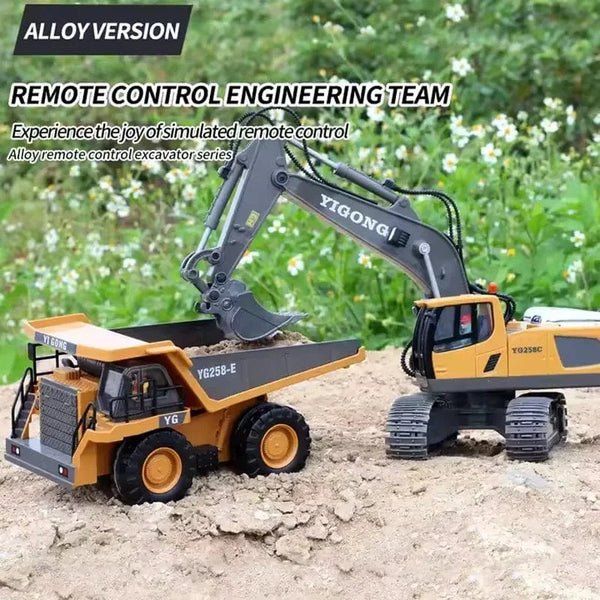 SearchFindOrder Remote Control Excavator Dump Truck