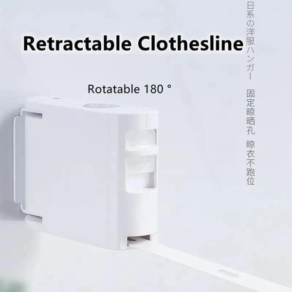 SearchFindOrder Retractable Clothesline Space-Saving Adjustable Laundry Drying Rope