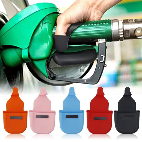 SearchFindOrder Reusable Silicone Gas Pump Gloves: Wear-resistant, Anti-Dirt, Hidden Magnetic, Auto Supplies
