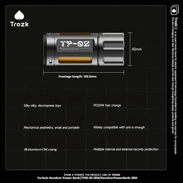 SearchFindOrder Revolver Power Bank