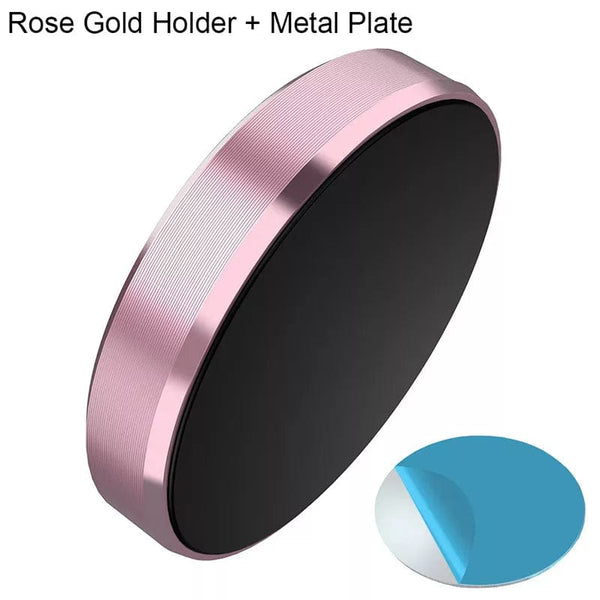 SearchFindOrder Rose Gold Holder Magnet Pro Versatile Magnetic Car Phone Holder